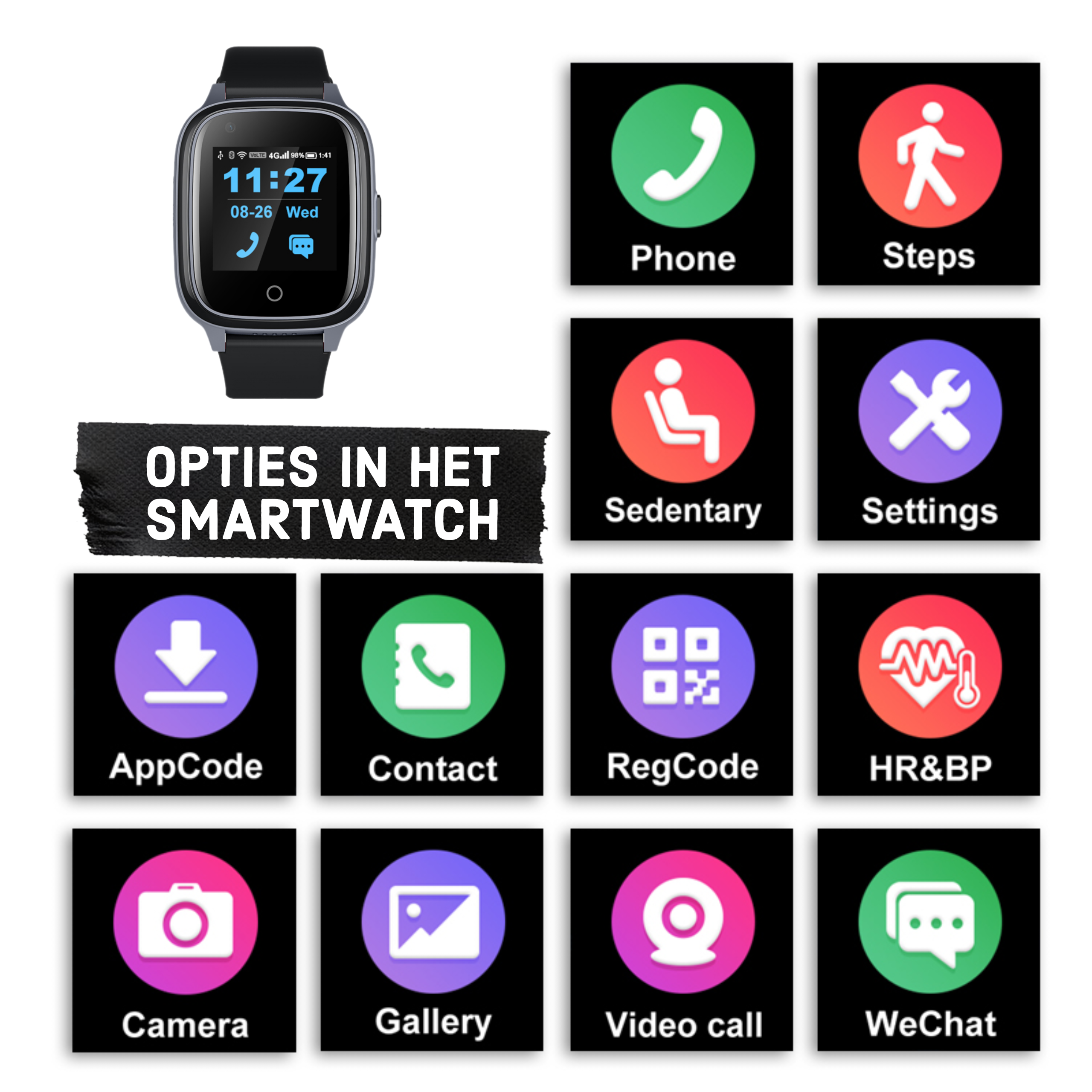 GPS Smartwatch WB32A