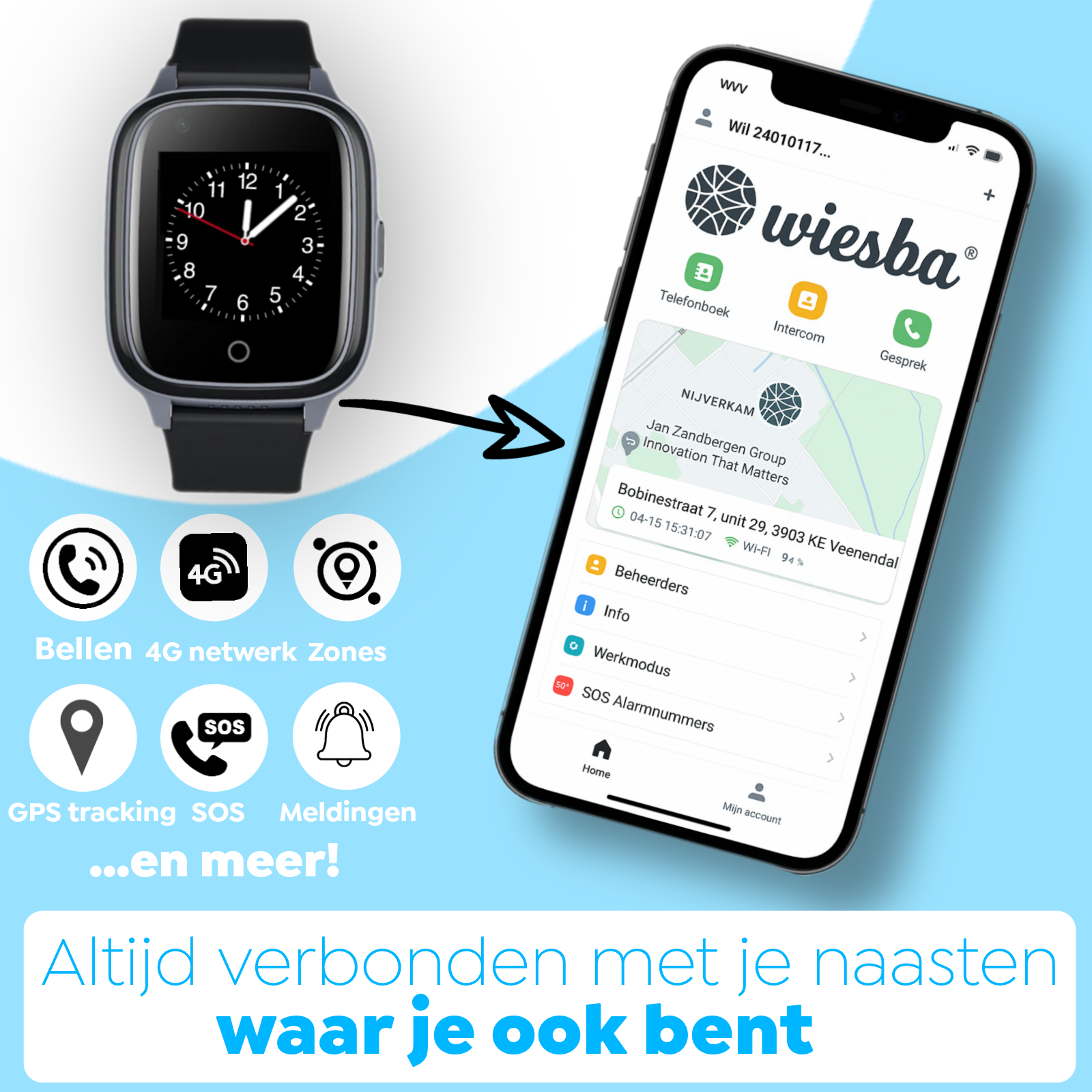 GPS Smartwatch WB32A