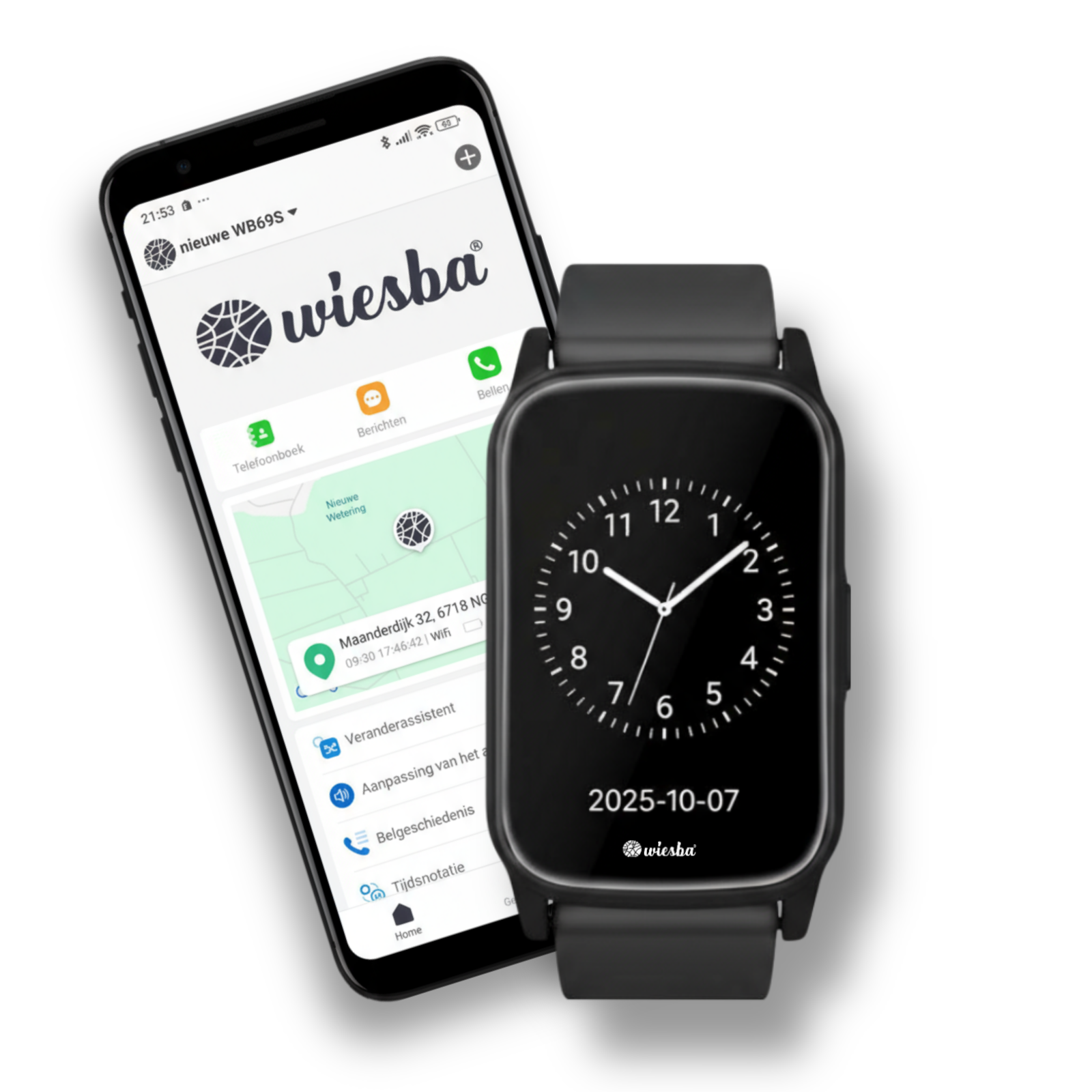 Wiesba WB80S senior smartwatch