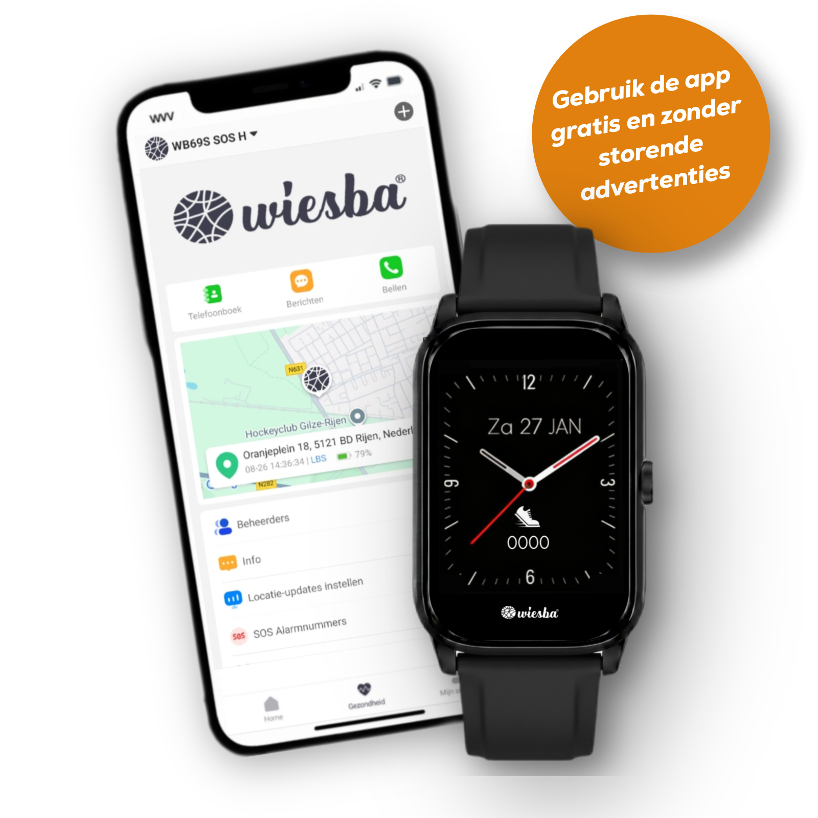 Wiesba Connect senior Horloge