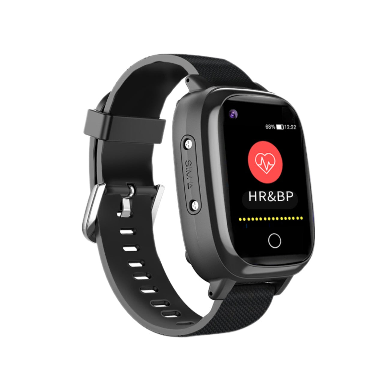 Montre Connectée GPS WB5S - Montre GPS Senior - Montre Connectée pour Personnes Âgées - Montre Alarme Personnes Âgées - Montre GPS Alzheimer - Détection de Chute