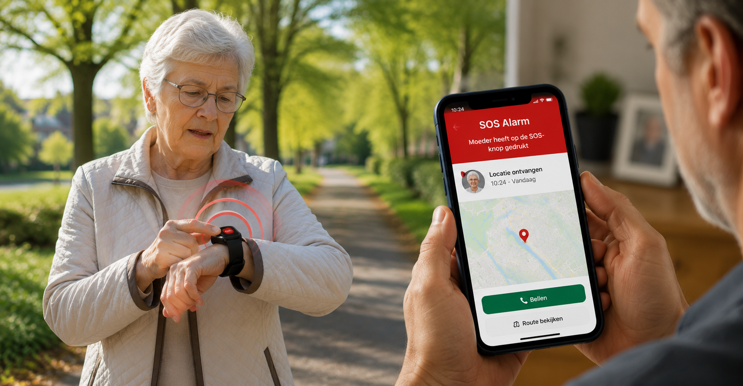 SOS-knop voor ouderen: wat gebeurt er wanneer u alarm indrukt?