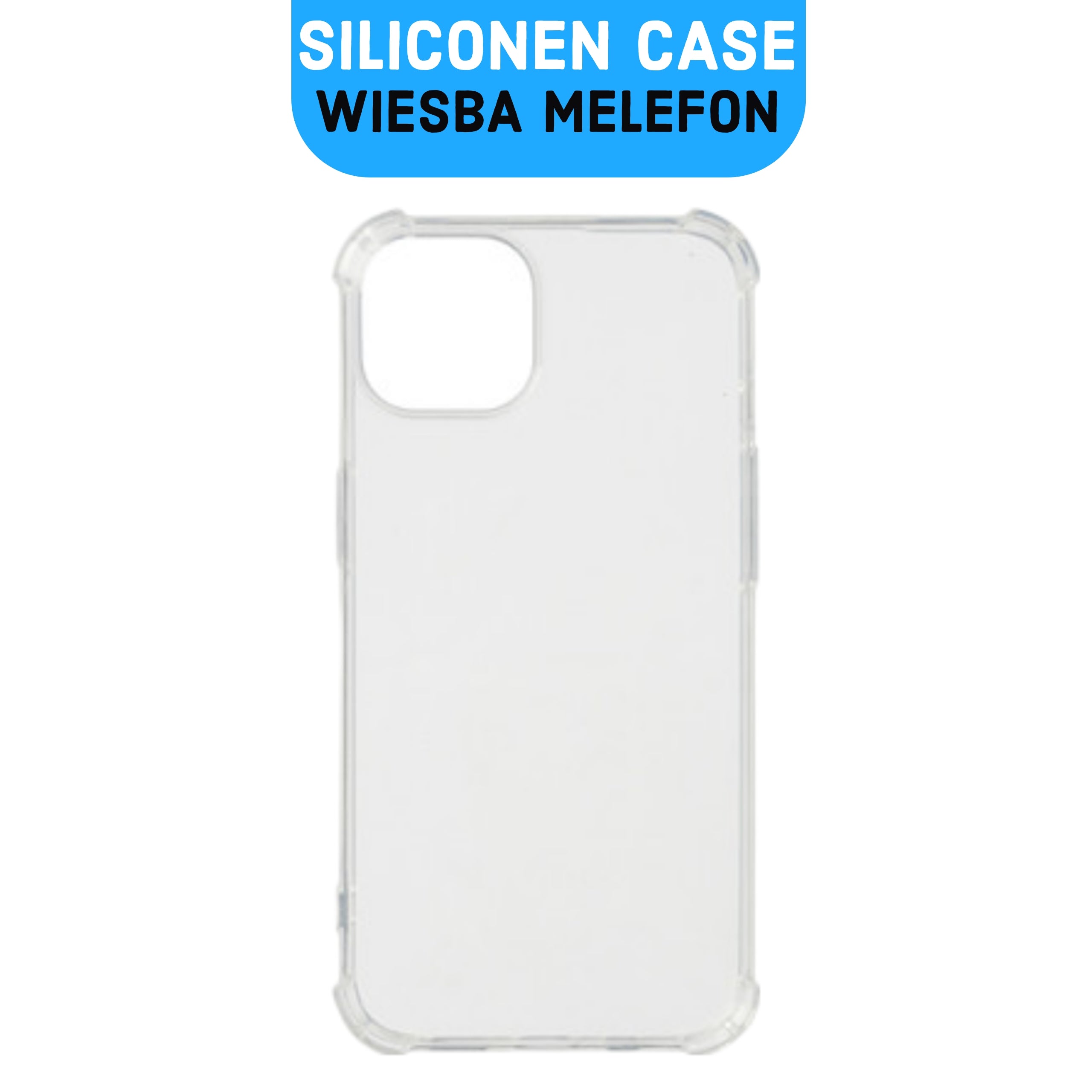 Silicone Case Wiesba Melefon Transparant