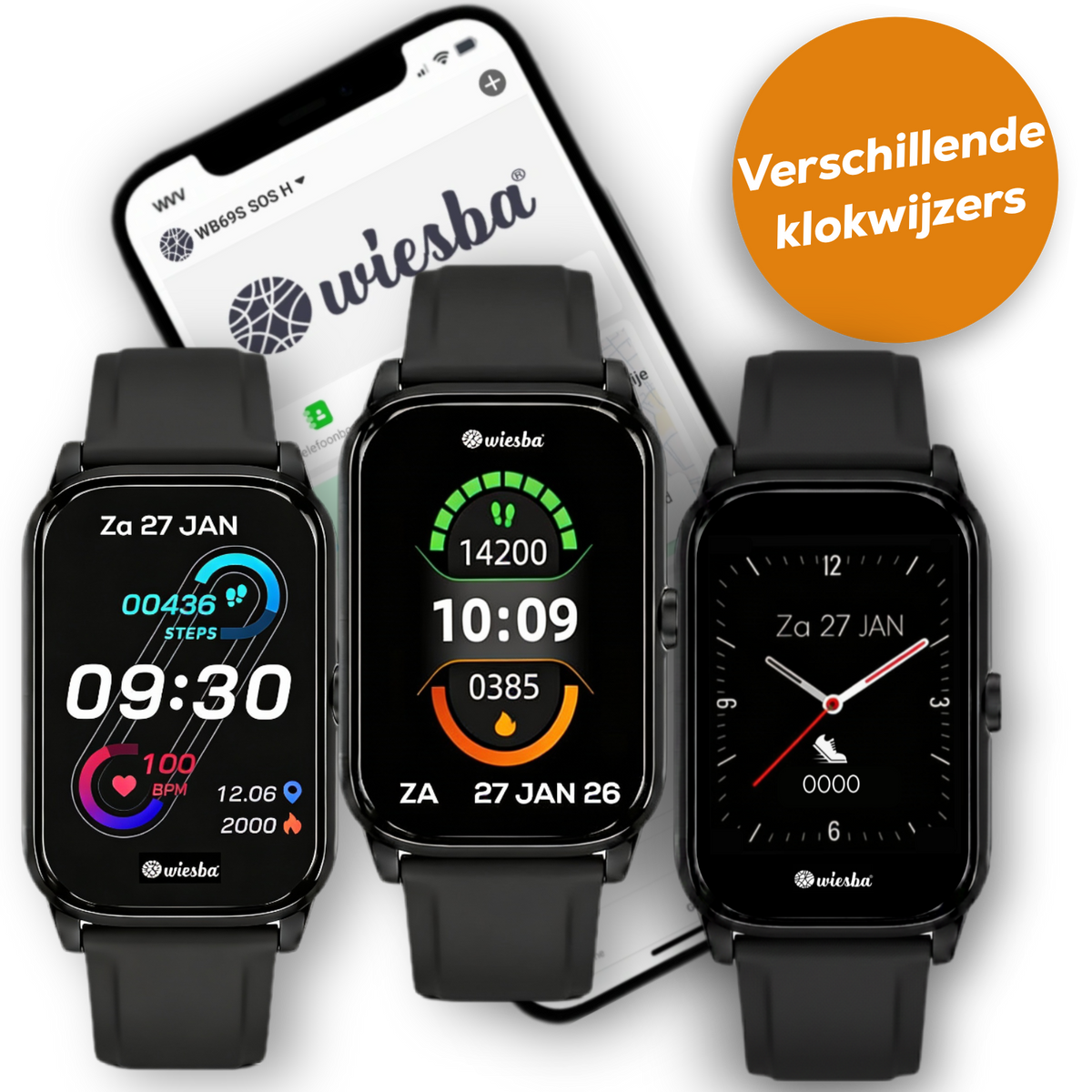Wiesba Connect senior smartwatch