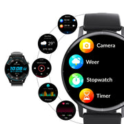 Wiesba WB58S - Montre GPS Senior - Montre Connectée pour Personnes Âgées - Alarmes Personnelles - Montre Alarme Personnes Âgées - Montre GPS Alzheimer - Détection de Chute