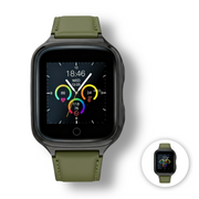 GPS Smartwatch WB9L - GPS Watch Senior - Smartwatch pour personnes âgées - Alarmes personnelles - montre d'alarme personnes âgées - GPS Watch Alzheimer - Détection de chute