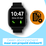 Montre Connectée GPS WB5S - Montre GPS Senior - Montre Connectée pour Personnes Âgées - Montre Alarme Personnes Âgées - Montre GPS Alzheimer - Détection de Chute