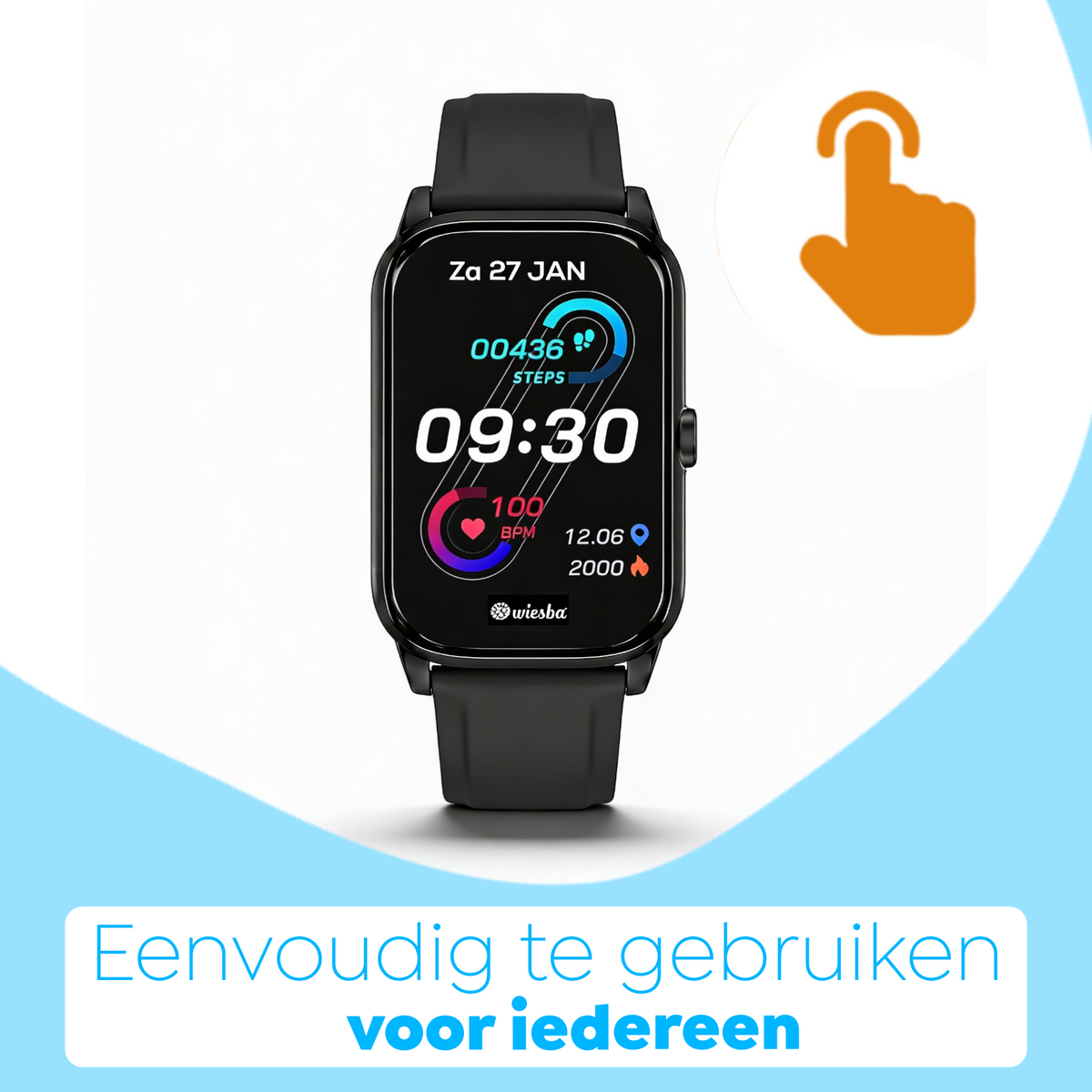 Wiesba Connect senior smartwatch