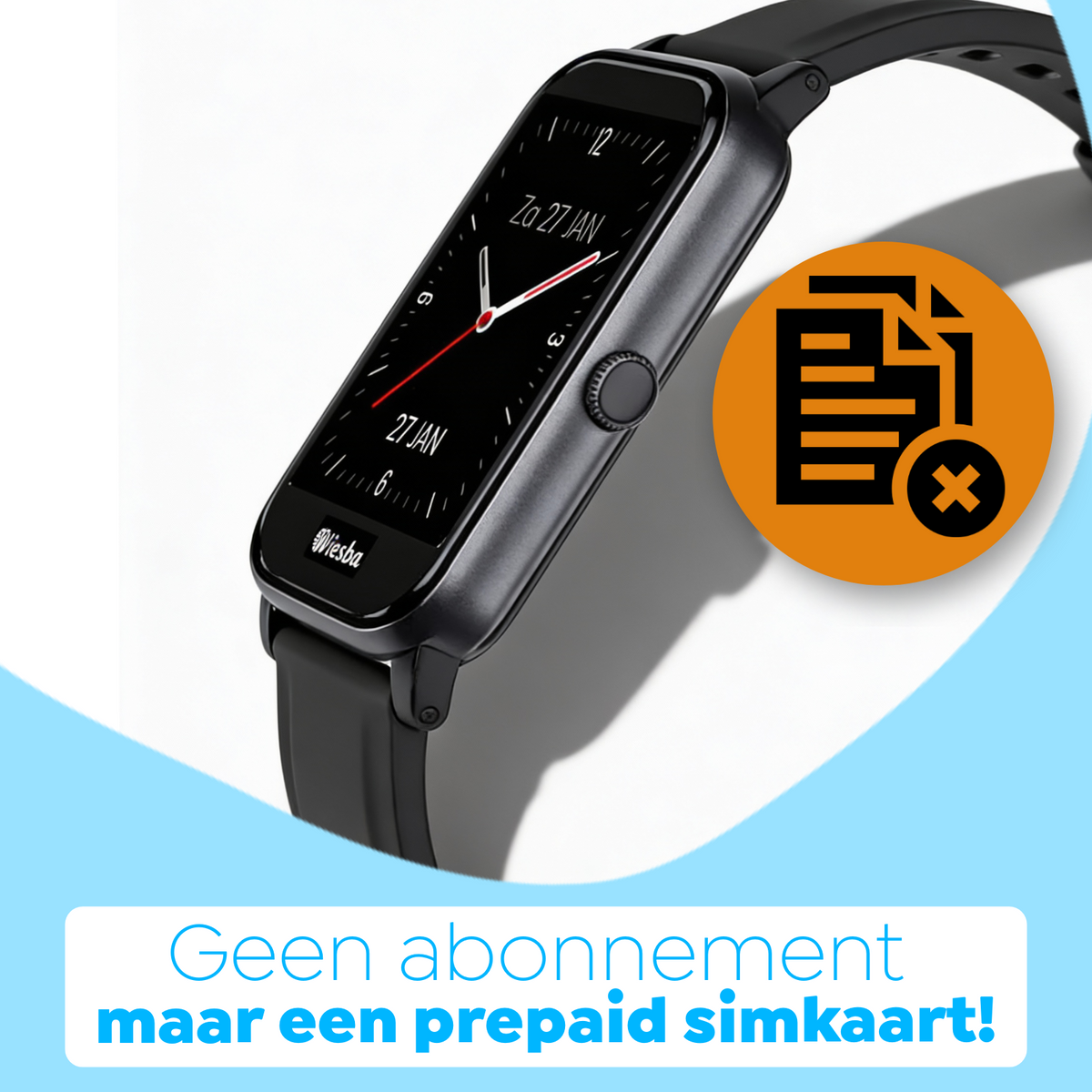Wiesba Connect senior smartwatch