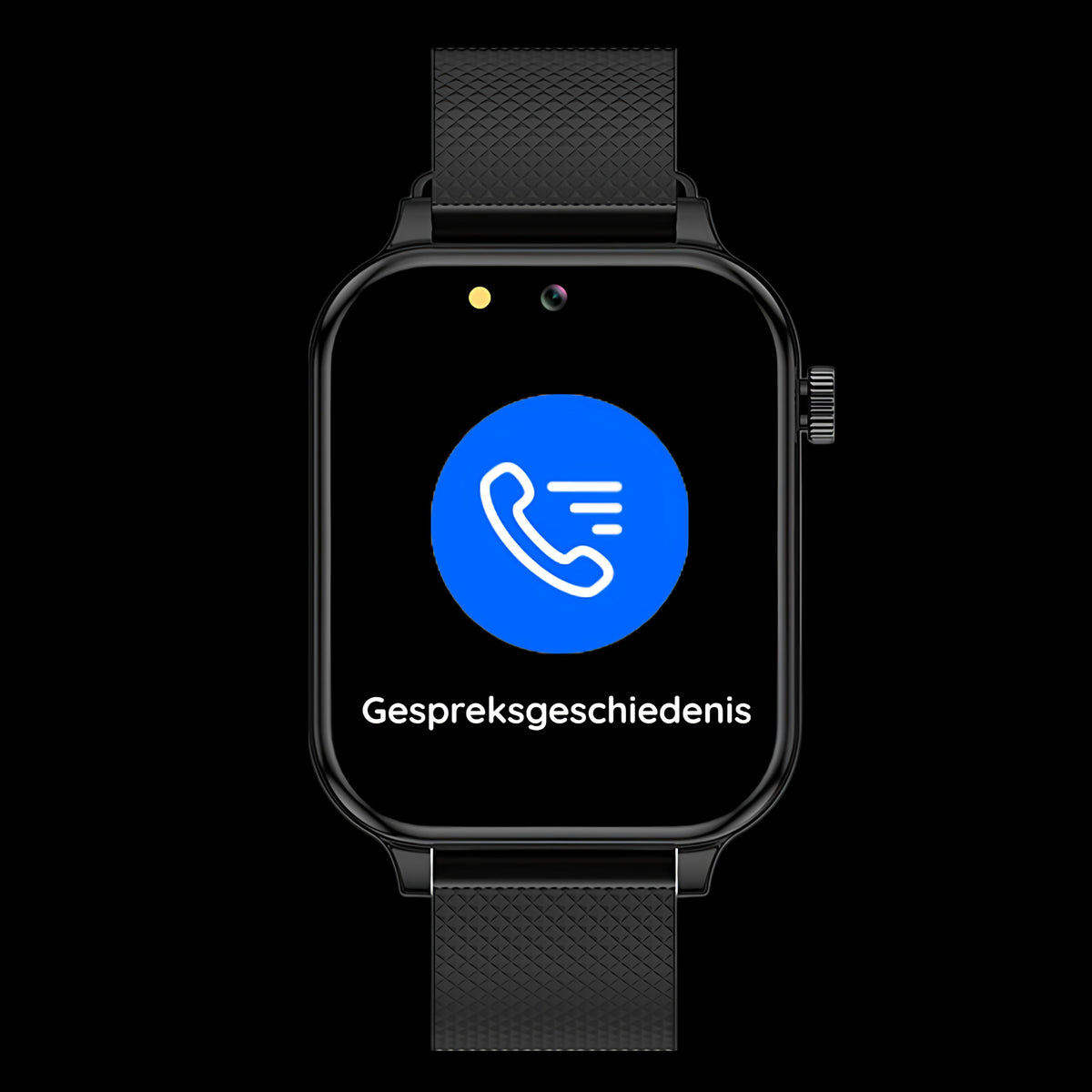 Wiesba WB58S - Montre GPS Senior - Montre Connectée pour Personnes Âgées - Alarmes Personnelles - Montre Alarme Personnes Âgées - Montre GPS Alzheimer - Détection de Chute